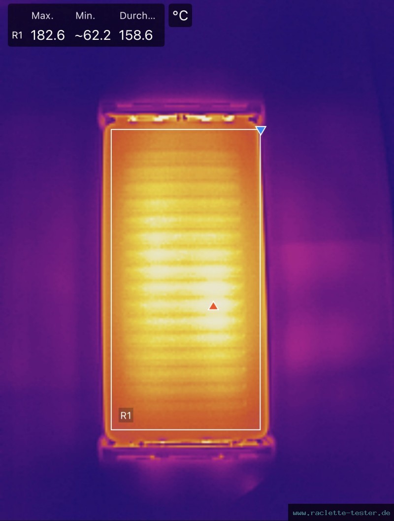 Little balance Black Jura 8559 Raclette Wärmebild