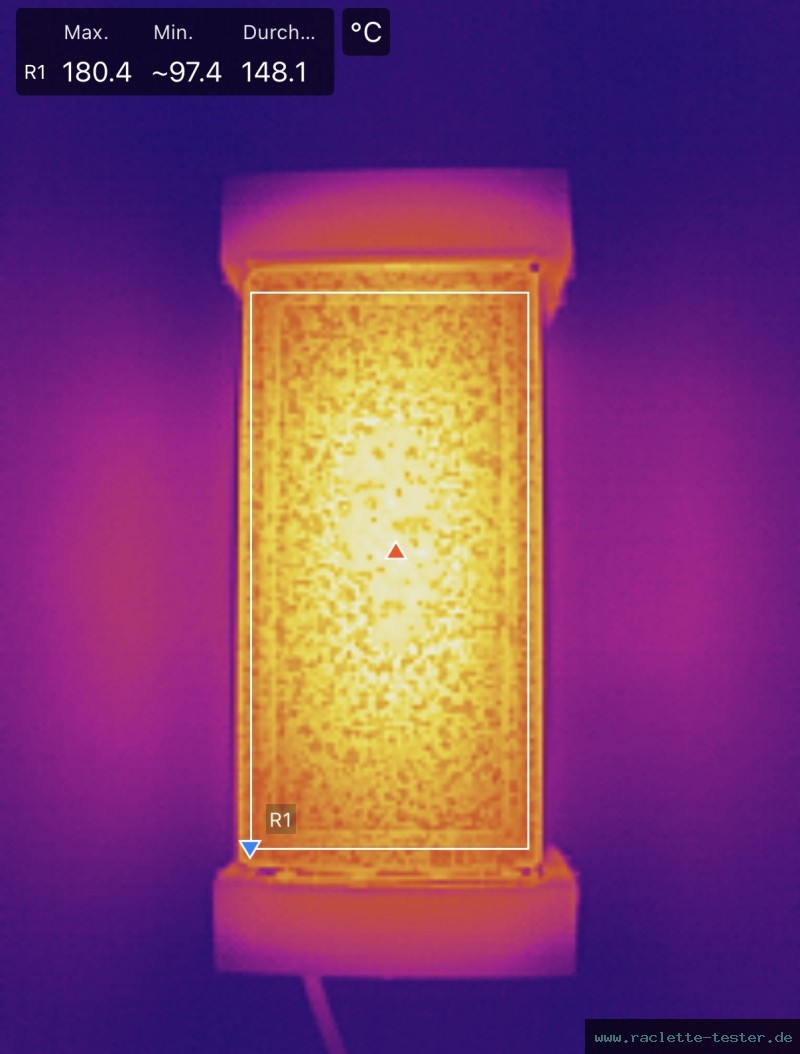 H.Koenig Raclette grill WOD2 Raclette Wärmebild