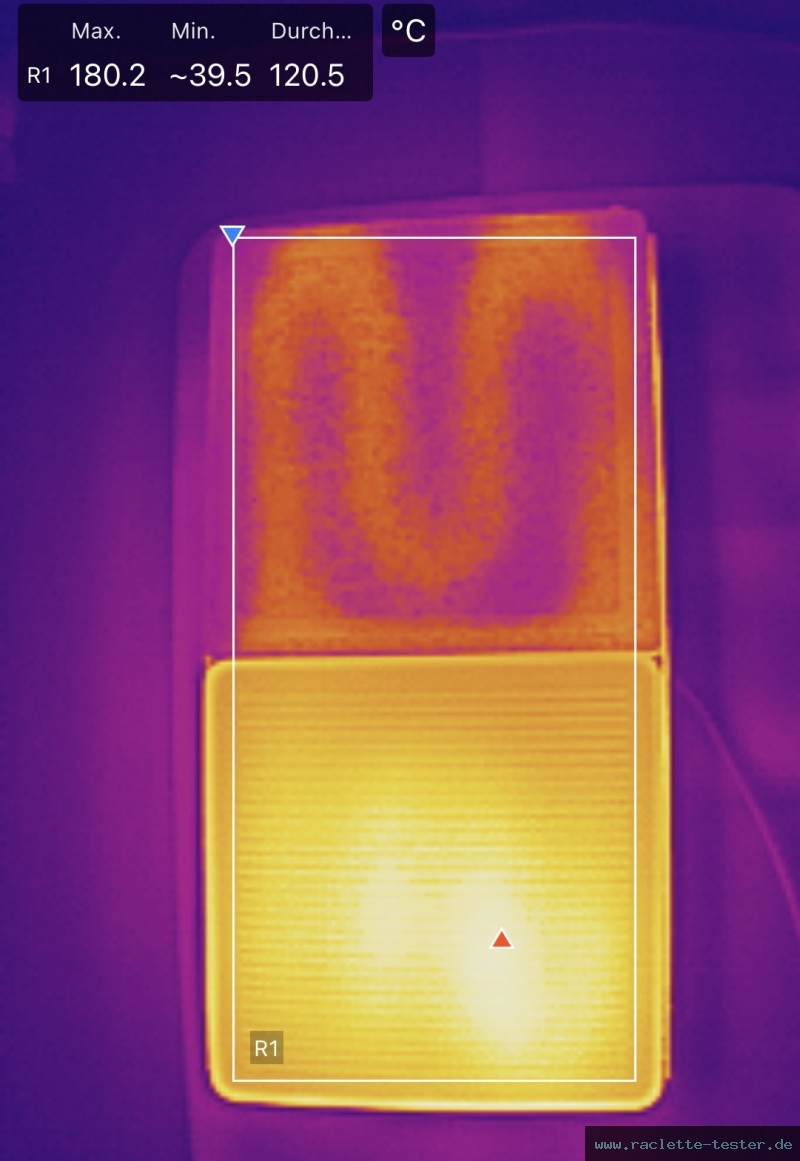 Russell Hobbs Multi Raclette 3 in 1 26280-56 Raclette Wärmebild