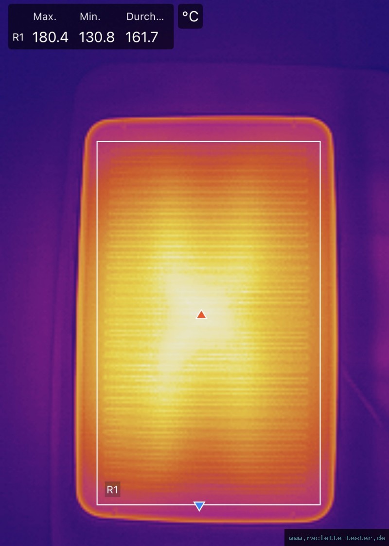 Rommelsbacher Raclette Grill RC 1400 Raclette Wärmebild