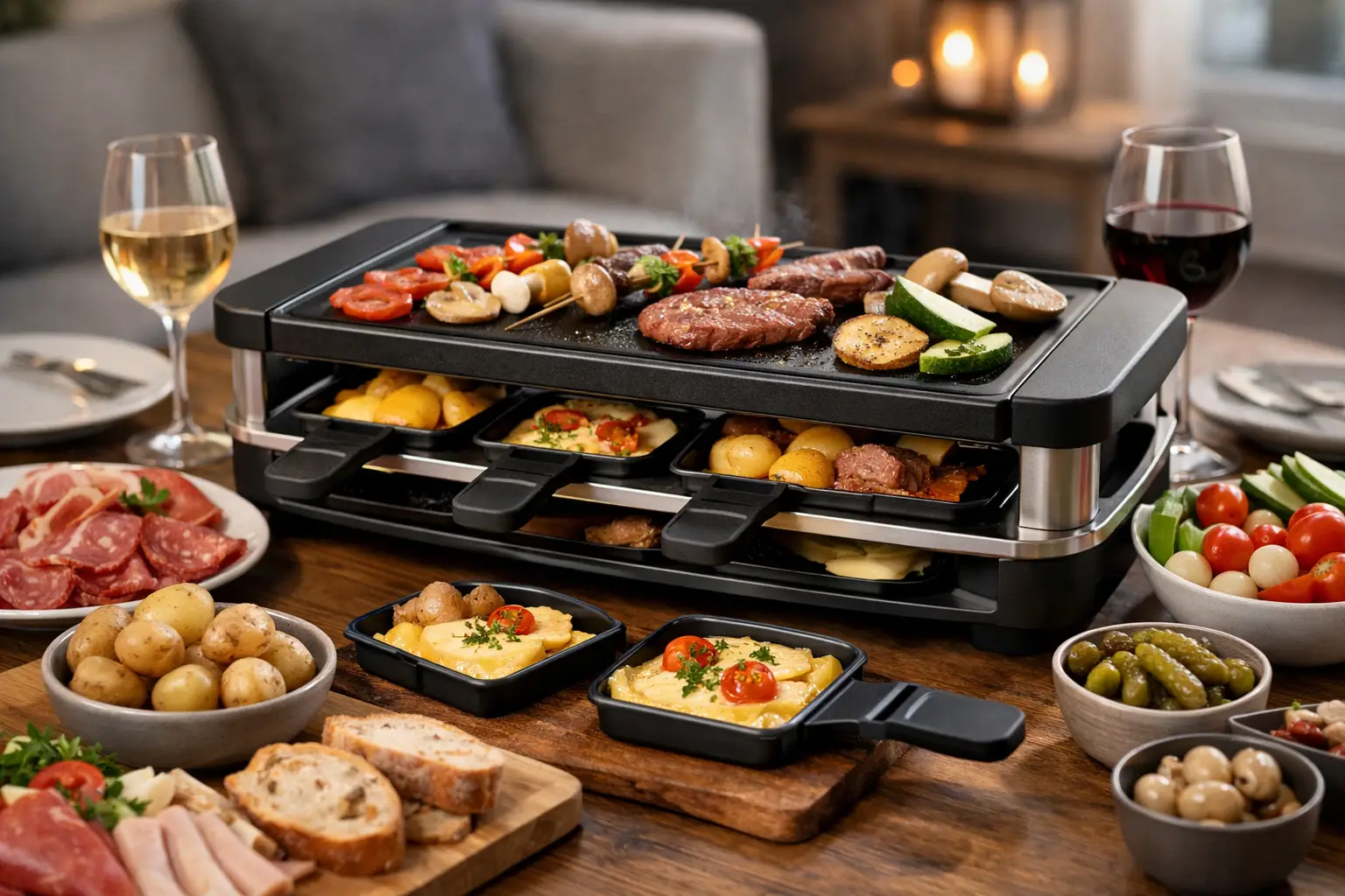 Bester Raclette-Grill für Gäste finden