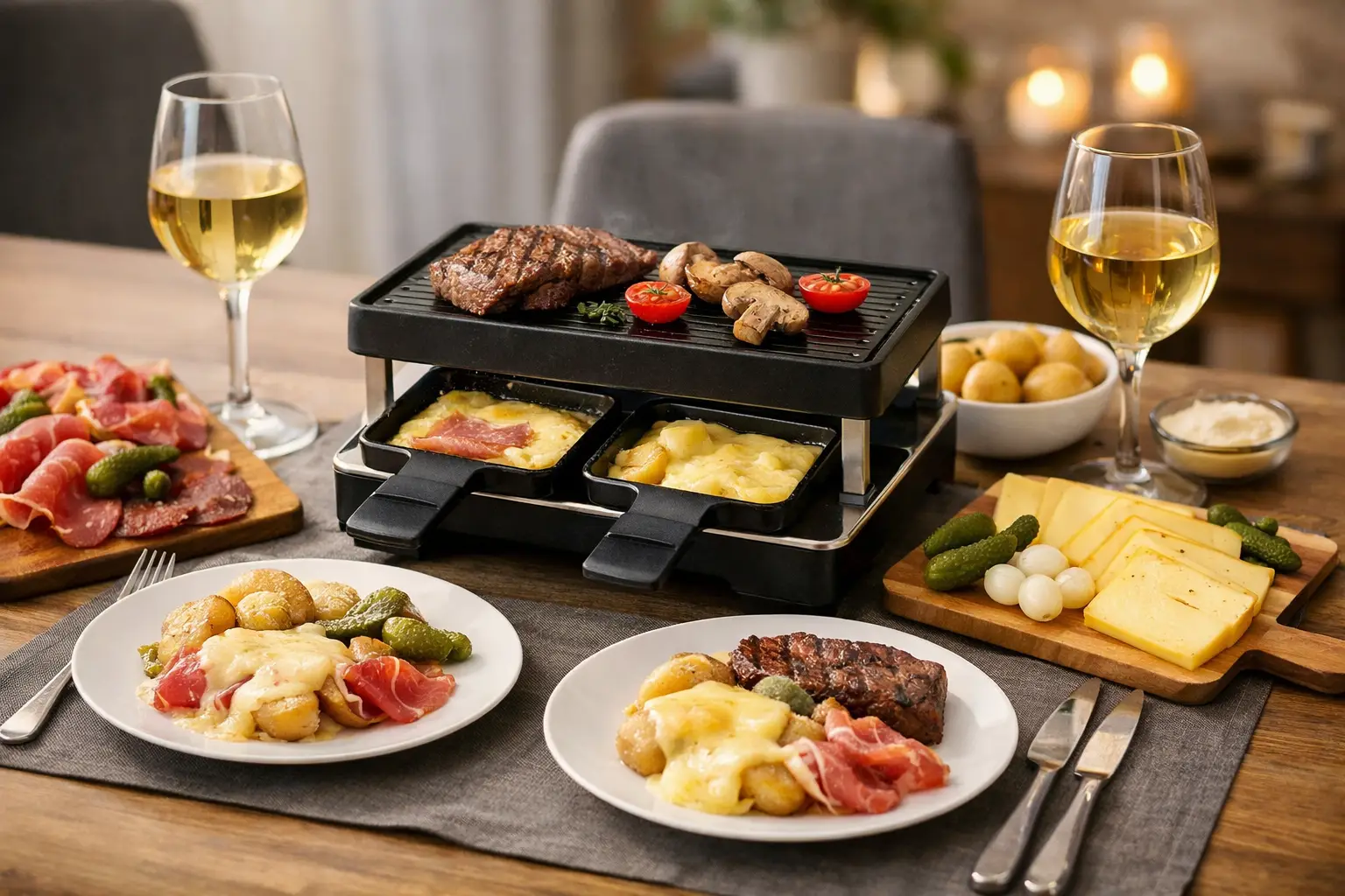 Raclette für 2 Personen richtig wählen