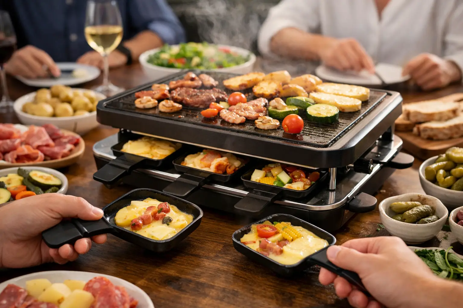 Raclette für große Runden richtig wählen