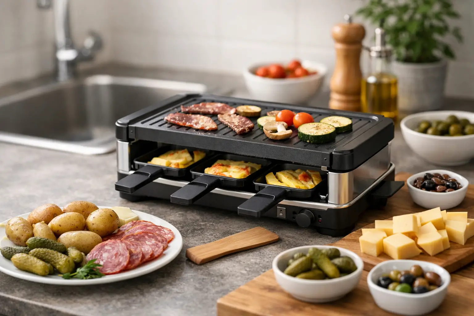 Raclette für kleine Küche richtig wählen