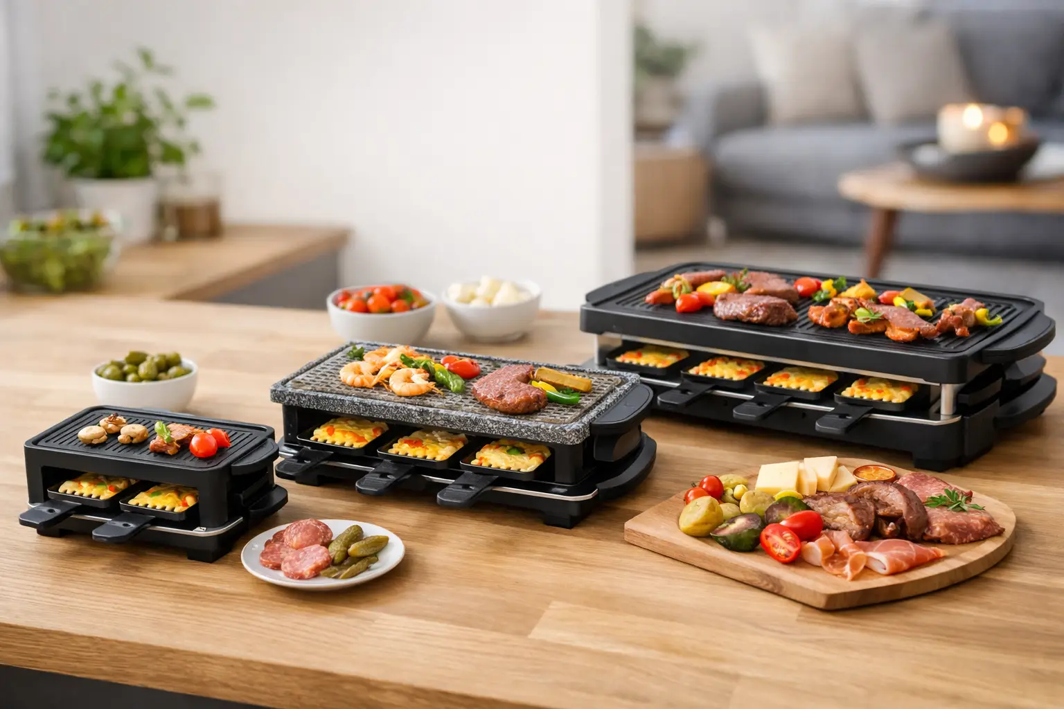 Raclette-Grill Kaufberatung nach Haushaltsgröße