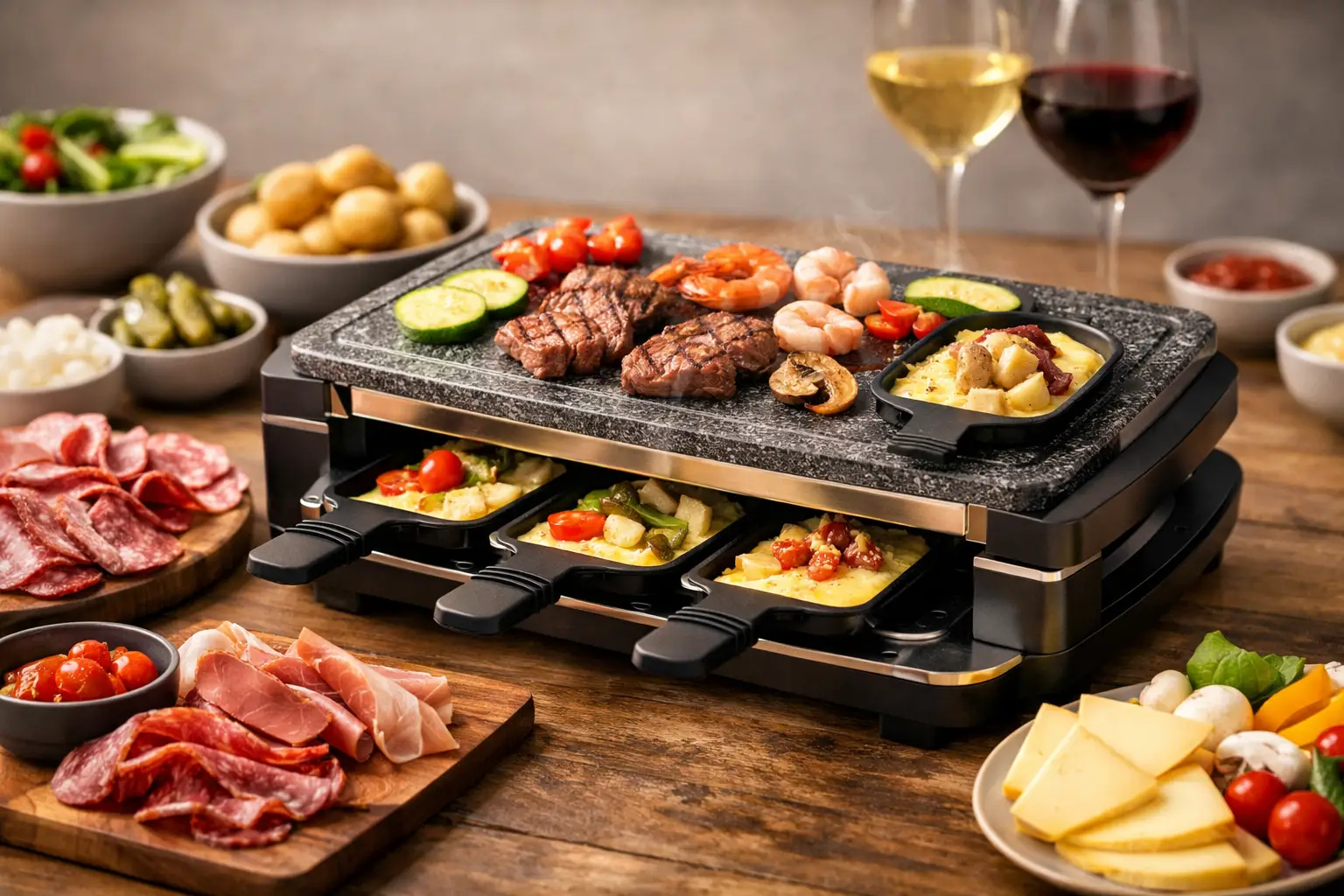 Raclette-Grill kaufen - Ratgeber für die Wahl