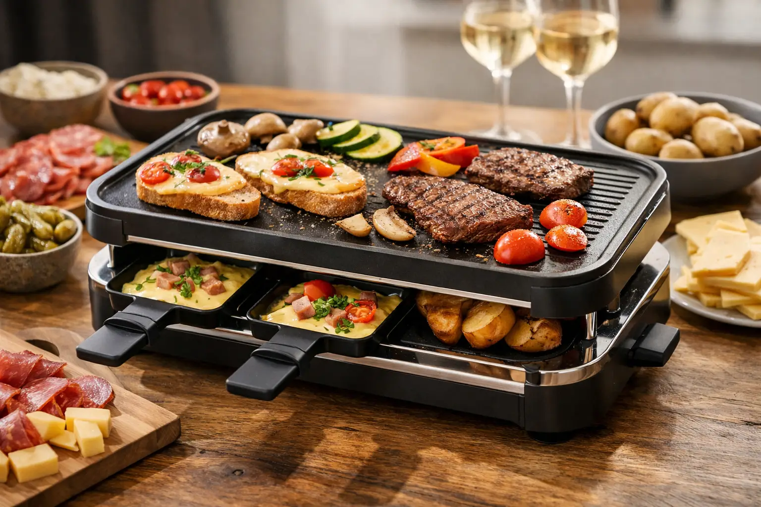 Raclette Grill Test: Worauf es wirklich ankommt