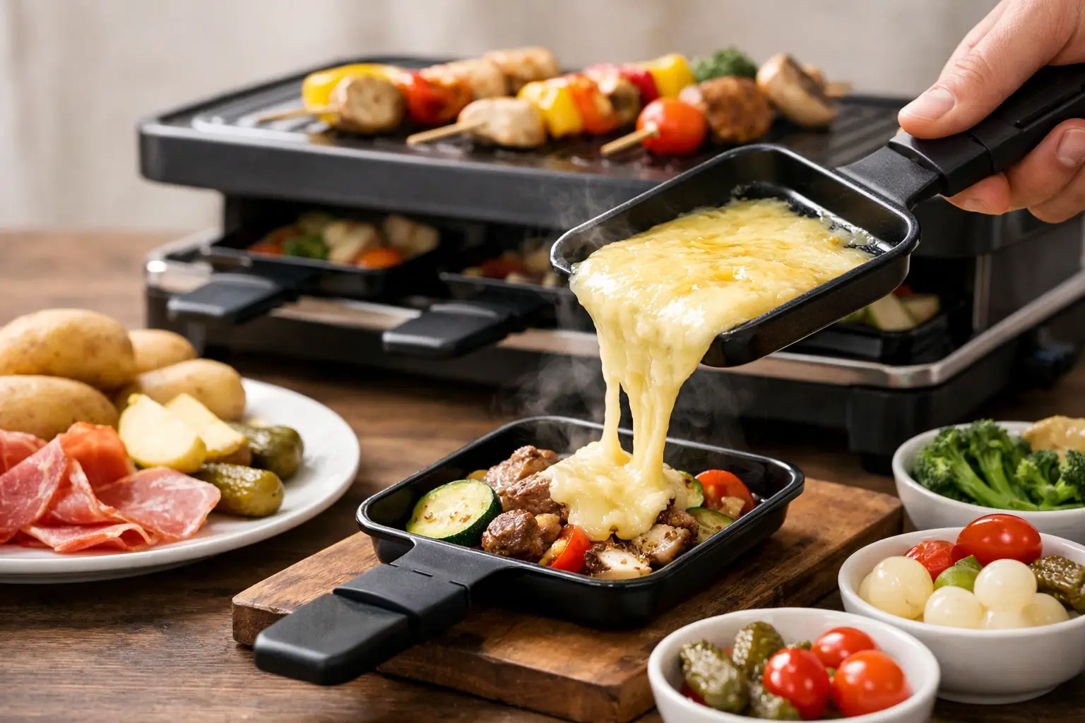 Raclette ohne Anhaften: So klappt’s