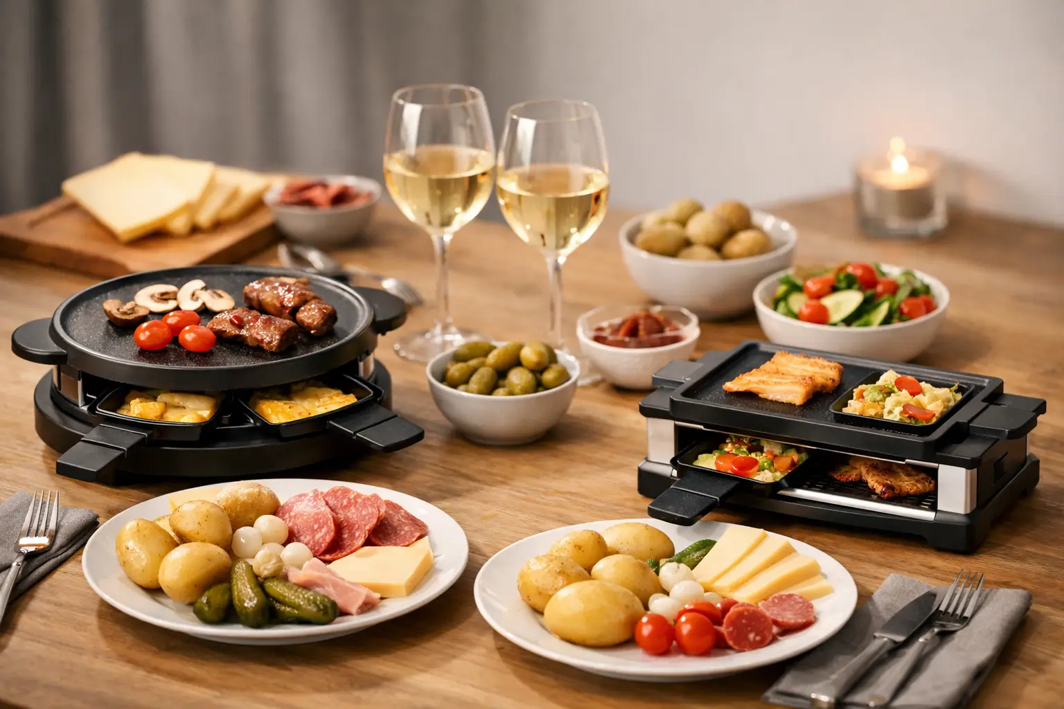 Welches Raclette für 2 Personen passt?
