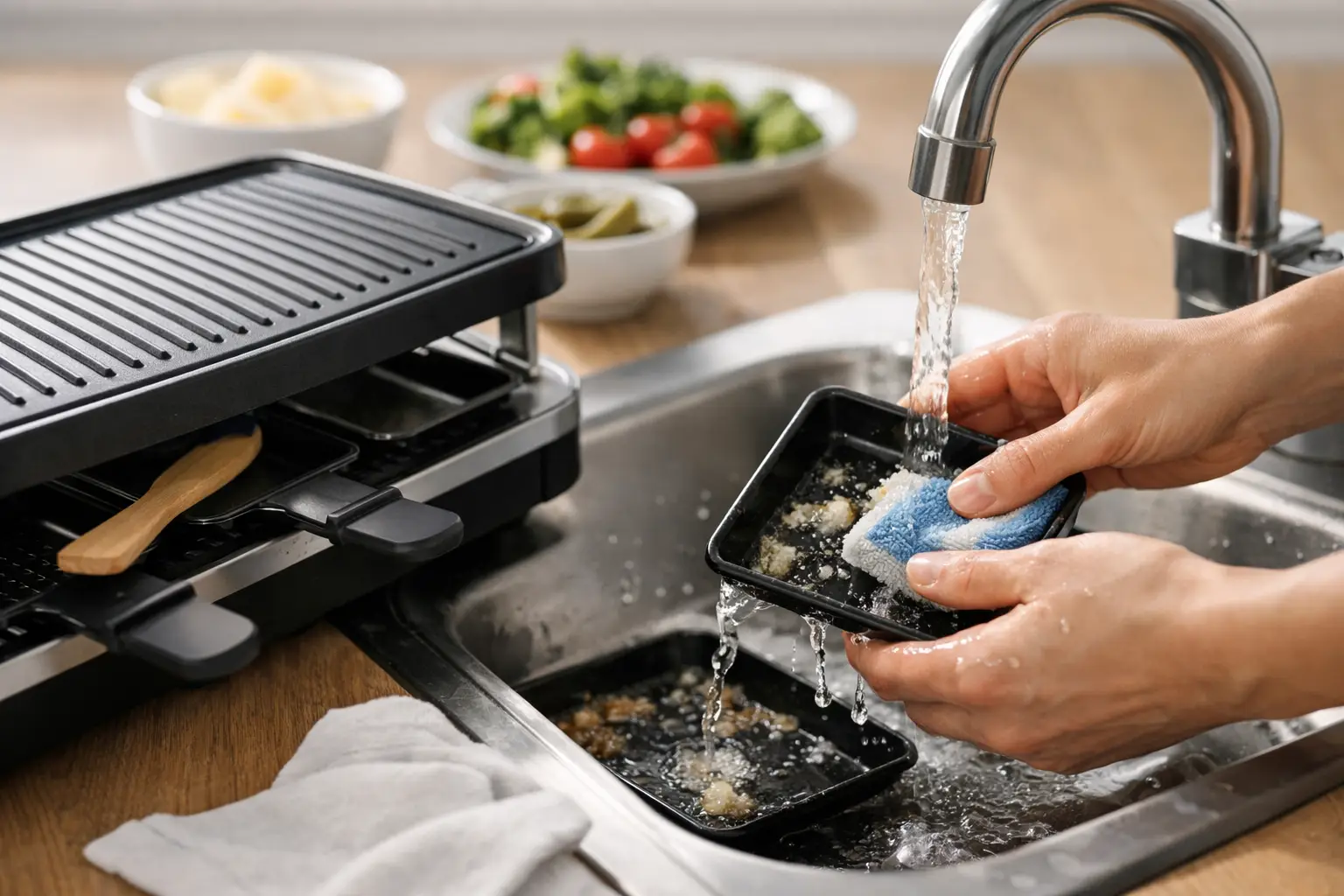 Welches Raclette lässt sich gut reinigen?