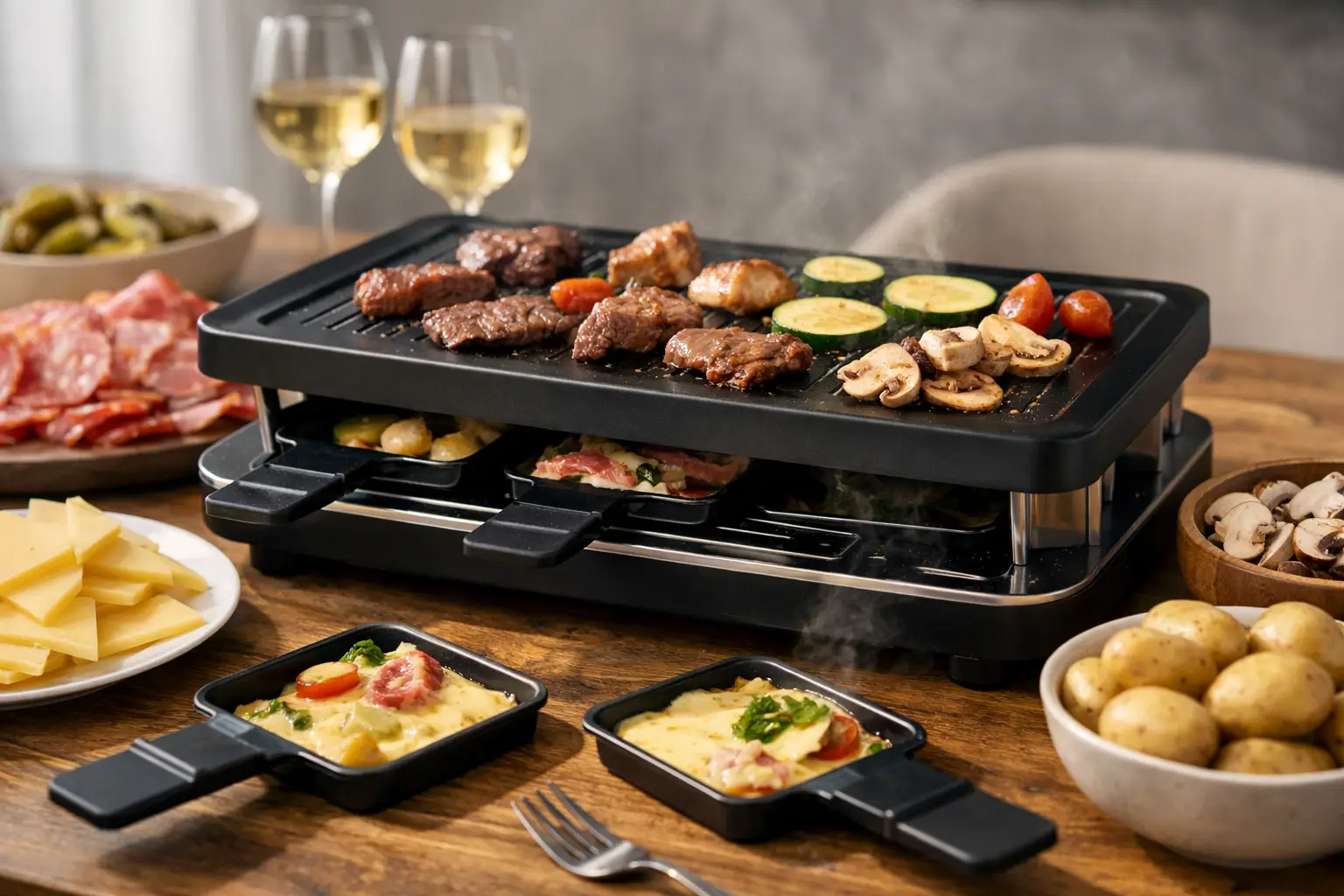 Wieviel Watt braucht Raclette wirklich?